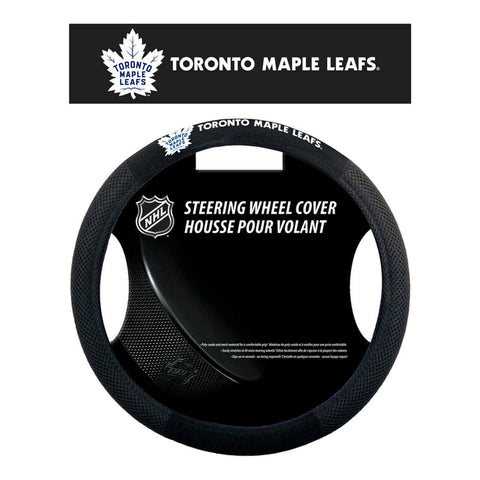 Toronto Maple Leafs Steering Wheel Cover Mesh Style 