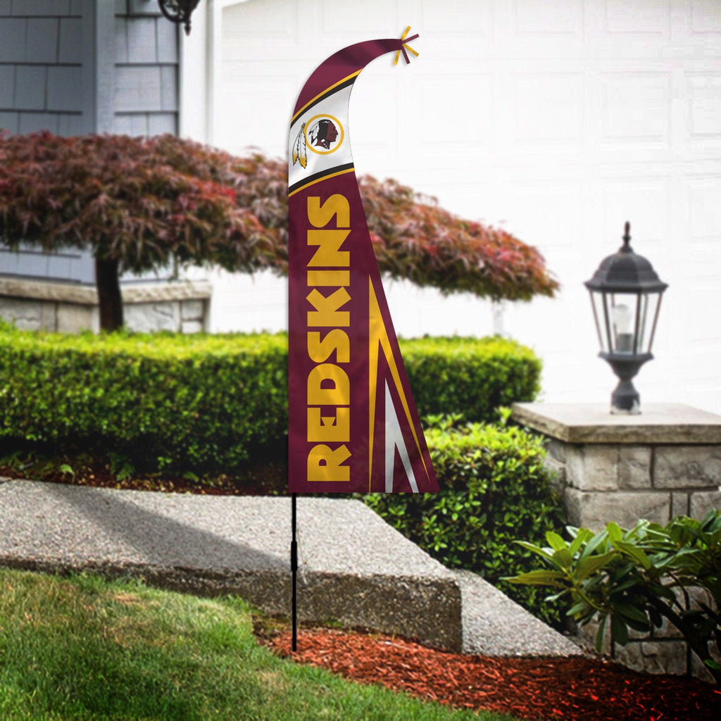 Washington Redskins Flag Premium Feather Style CO