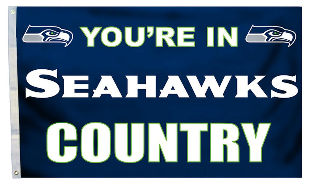 Seattle Seahawks Flag 3x5 Country Special Order