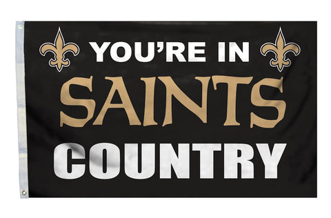New Orleans Saints Flag 3x5 Country Special Order
