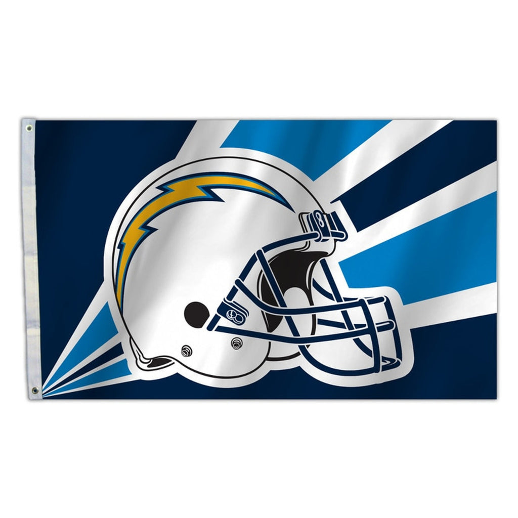 Los Angeles Chargers Flag 3x5 Helmet Design Special Order