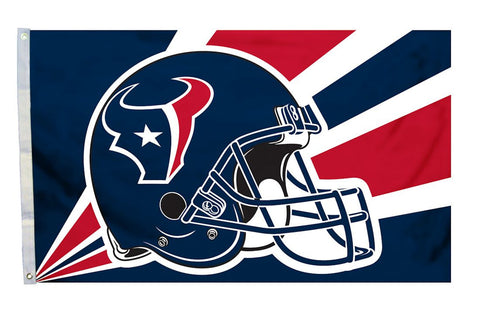 Houston Texans Flag 3x5 Helmet Design Special Order