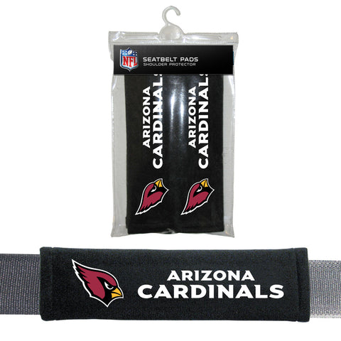 Arizona Cardinals Seat Belt Pads Velour 