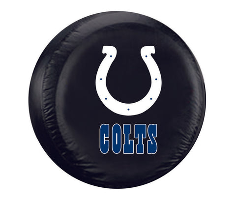 Indianapolis Colts Tire Cover Standard Size Black 