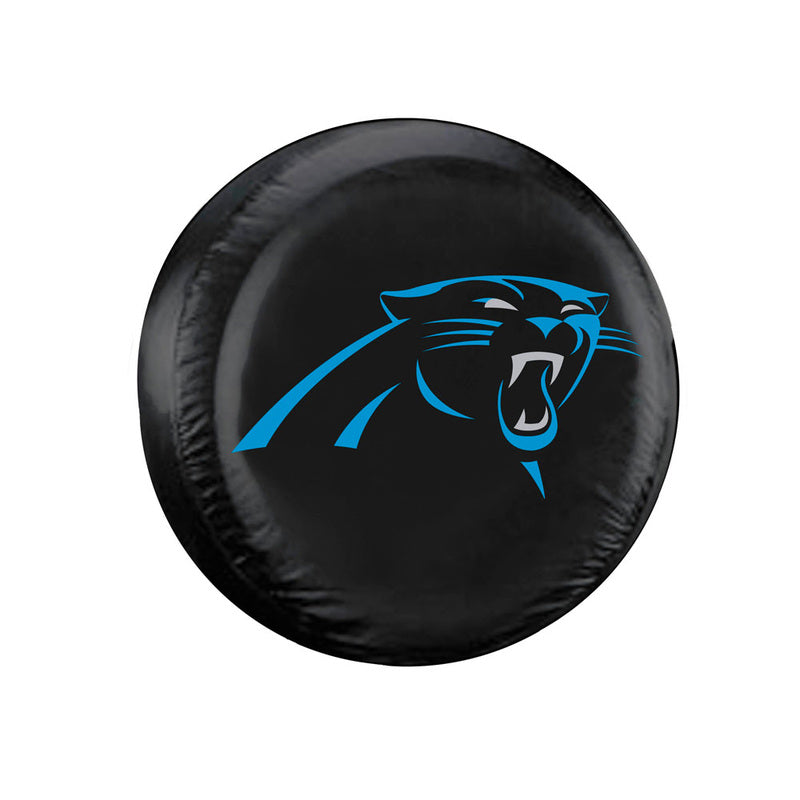 Carolina Panthers Tire Cover Standard Size Black 