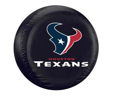 Houston Texans Tire Cover Standard Size Black Special Order 