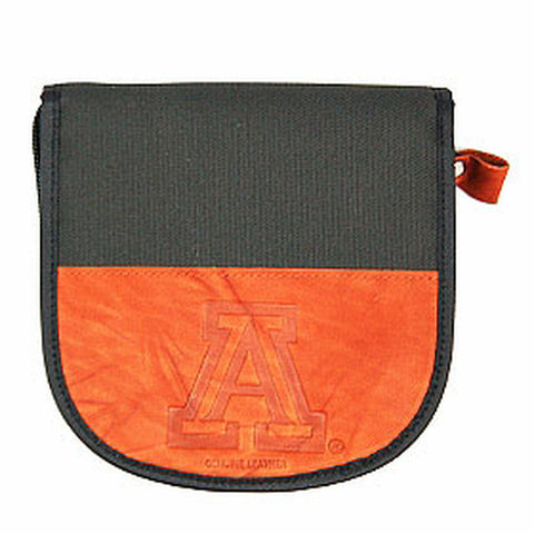Arizona Wildcats CD Case Leather/Nylon Embossed 
