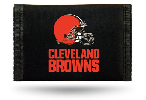 Cleveland Browns Wallet Nylon Trifold