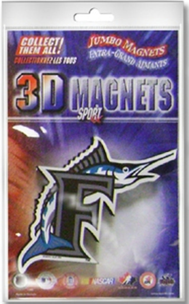 Miami Marlins Magnet Jumbo 3D 