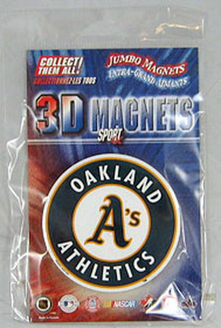 Oakland Athletics Magnet Jumbo 3D 
