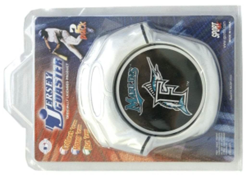 Miami Marlins Coaster Set Jersey Style CO