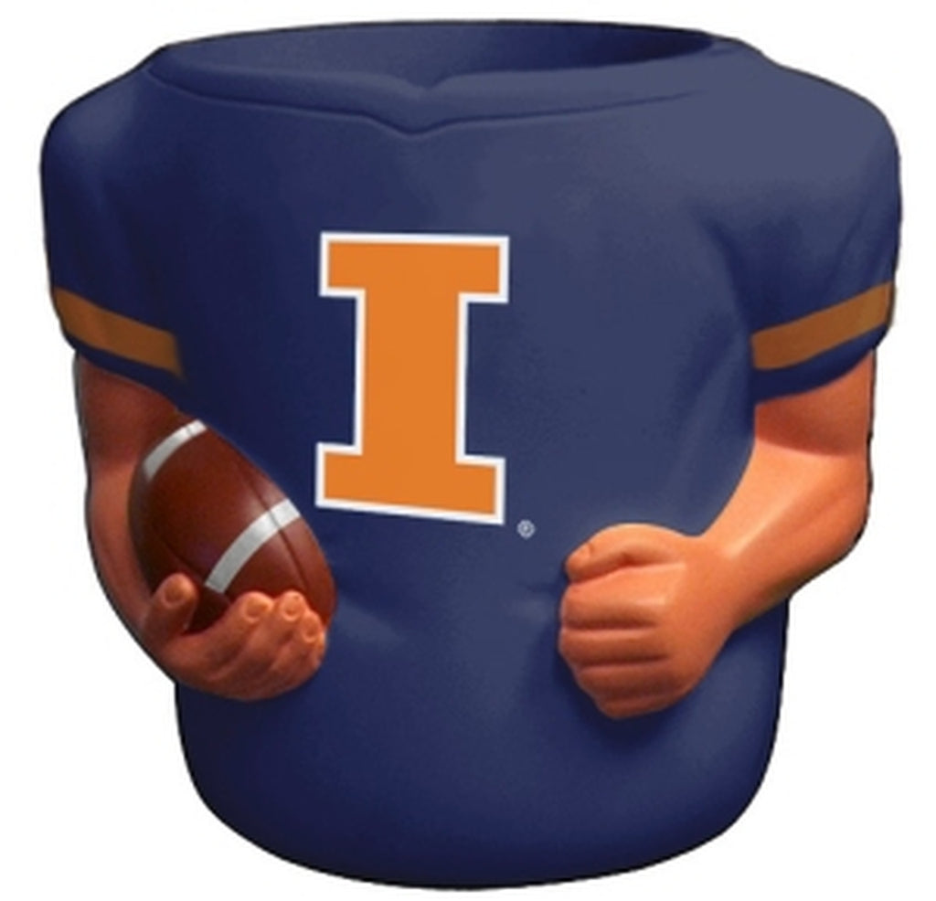 Illinois Fighting Illini Can Cooler Jersey Style 