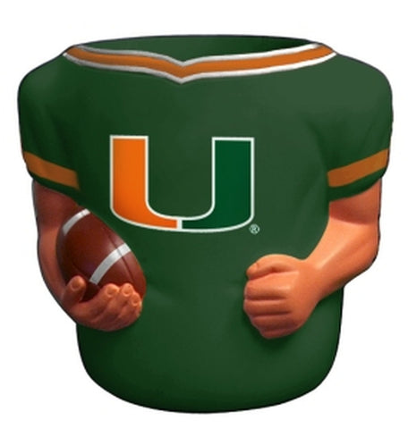 Miami Hurricanes Can Cooler Jersey Style 