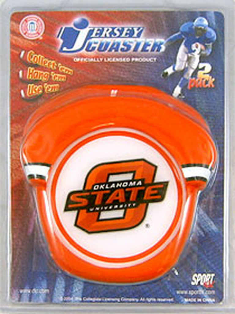 Oklahoma State Cowboys Coaster Set Jersey Style 