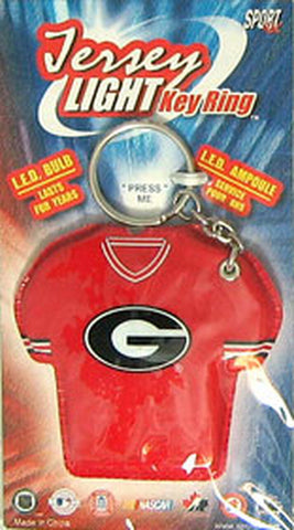Georgia Bulldogs Keychain Jersey Keylight 