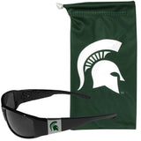 Michigan St. Spartans Wrap Sunglasses