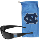 N. Carolina Tar Heels Wrap Sunglasses