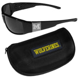 Michigan Wolverines Wrap Sunglasses