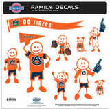 Auburn Tigers Family Decal Set