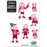 Arizona Wildcats Family Decal Set