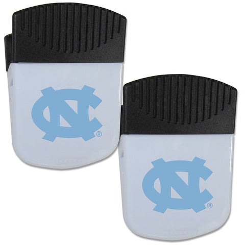 North Carolina Tar Heels   Chip Clip Magnet with Bottle Opener 2 pack 