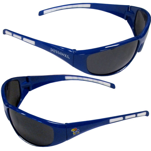 Kansas Jayhawks - Wrap Sunglasses