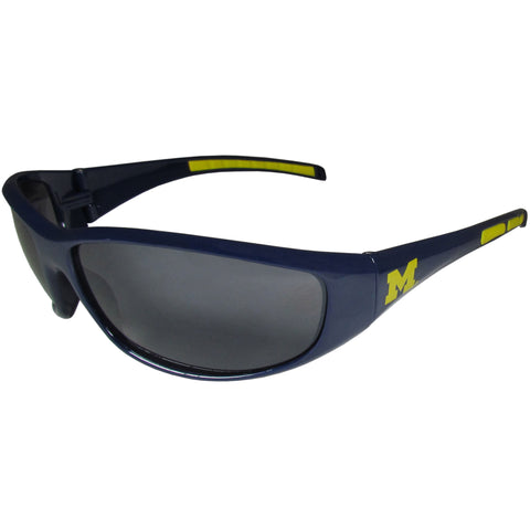 Michigan Wolverines - Wrap Sunglasses