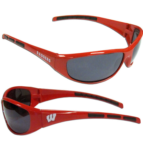 Wisconsin Badgers - Wrap Sunglasses