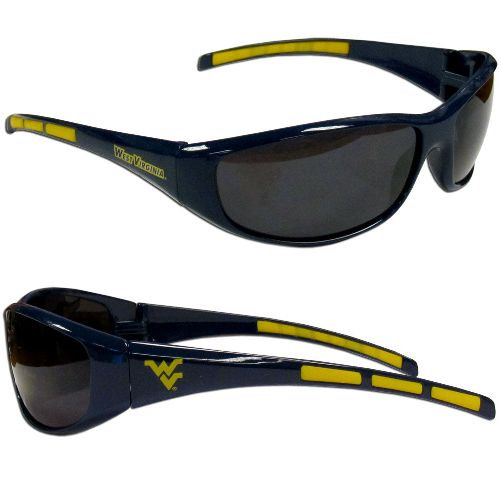 W. Virginia Mountaineers - Wrap Sunglasses
