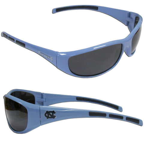 N. Carolina Tar Heels - Wrap Sunglasses