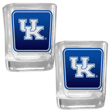 Kentucky Wildcats Square Glass Shot Glass