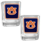 Auburn Tigers Square Glass Shot Glass