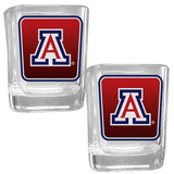 Arizona Wildcats Square Glass Shot Glass