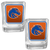 Boise St. Broncos Square Glass Shot Glass