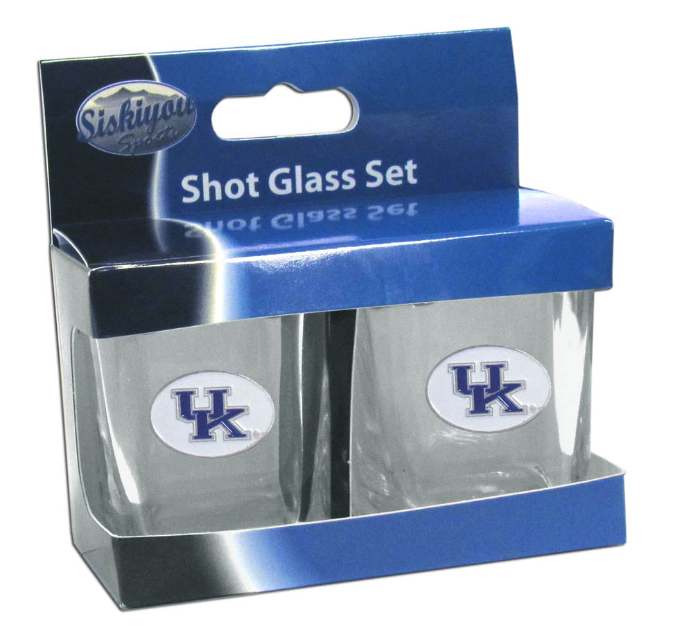 Kentucky Wildcats Shot Glass - Set