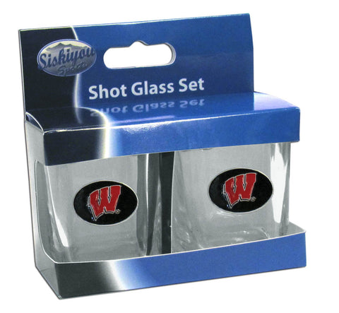 Wisconsin Badgers Shot Glass - Set