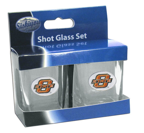 Oklahoma St. Cowboys Shot Glass - Set