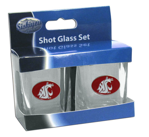 Washington St. Cougars Shot Glass - Set