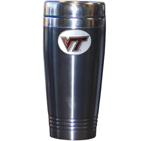 Virginia Tech Hokies Steel Travel Mug