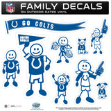 Indianapolis Colts Family Decal Set