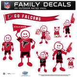 Atlanta Falcons Family Decal Set