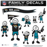 Jacksonville Jaguars Family Decal Set