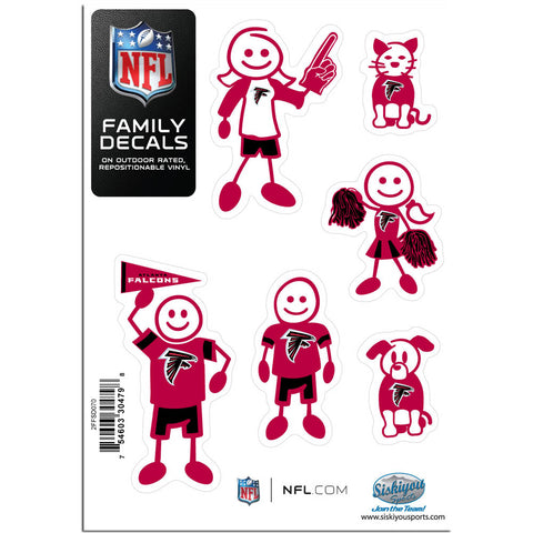 Atlanta Falcons Family Decal Set