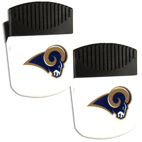 Los Angeles Rams   Chip Clip Magnet with Bottle Opener 2 pack 
