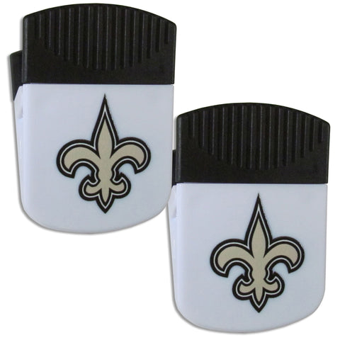 New Orleans Saints   Chip Clip Magnet with Bottle Opener 2 pack 