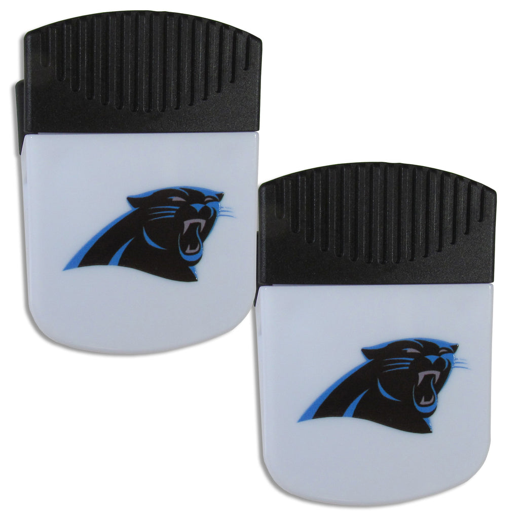 Carolina Panthers   Chip Clip Magnet with Bottle Opener 2 pack 
