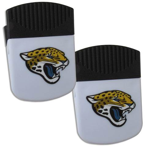 Jacksonville Jaguars   Chip Clip Magnet with Bottle Opener 2 pack 