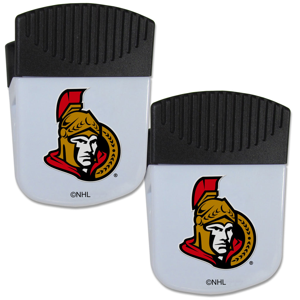 Ottawa Senators   Chip Clip Magnet with Bottle Opener 2 pack 