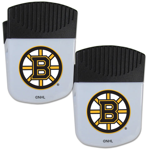 Boston Bruins   Chip Clip Magnet with Bottle Opener 2 pack 