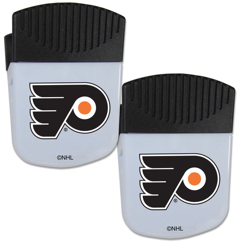 Philadelphia Flyers   Chip Clip Magnet with Bottle Opener 2 pack 